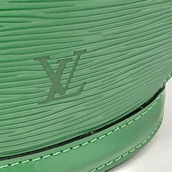 Louis Vuitton Saint Jacques GM Dark Green Epi Leather Bucket Shoulder Bag Auth - Picture 6 of 12